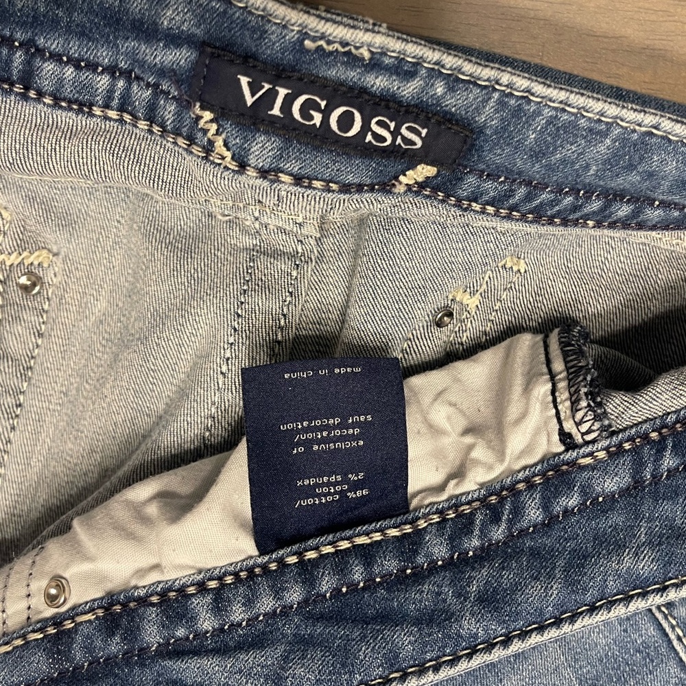 👖 VIGOSS • Slim Boot • Heritage Fit Jeans | Size: 15/16 Long - Picture 10 of 10